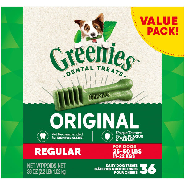 Greenies Dental Treats for Dogs for healthy teeth